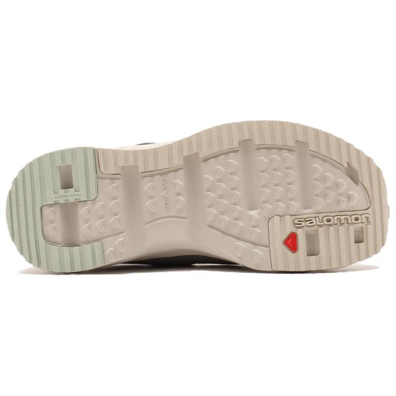 SALOMON Platform Mary Jane Shoes Women's Gray Sneakers 477504