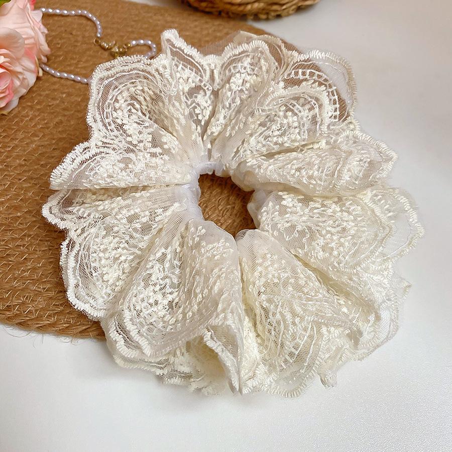 Sparkling Rhinestone Hair Rope Large Intestine Elastic Scrunchies Headband For Ponytail Female Hair Ring Hair Accessories K0