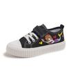 Zapatillas de Lona Transpirables Coreanas para Niñas con Dibujos Animados, Planas, Casuales, Deportivas, de Moda, para Correr, para Niños