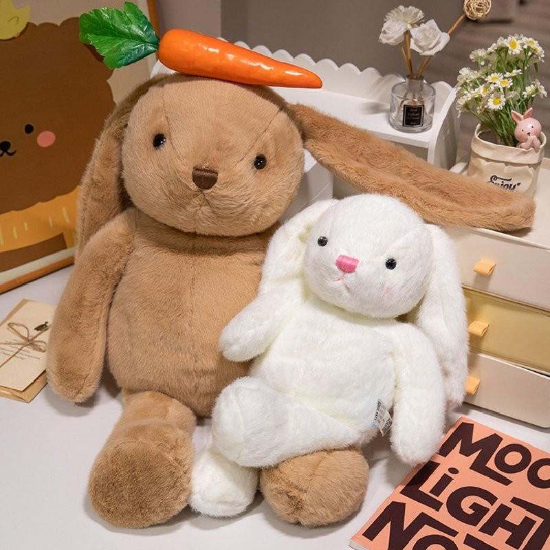 Adorable Soft Plush Rabbit Doll Perfect For Girls Birthday Gifts Wholesale Options