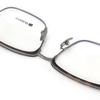 Men's Retro Titanium Ultra-light Eyebrow Bar Half-Frame Glasses for Myopia