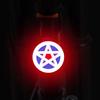 Lumières de vélo LED d'avertissement extérieures chargement USB feu arrière accessoires de vélo créatifs