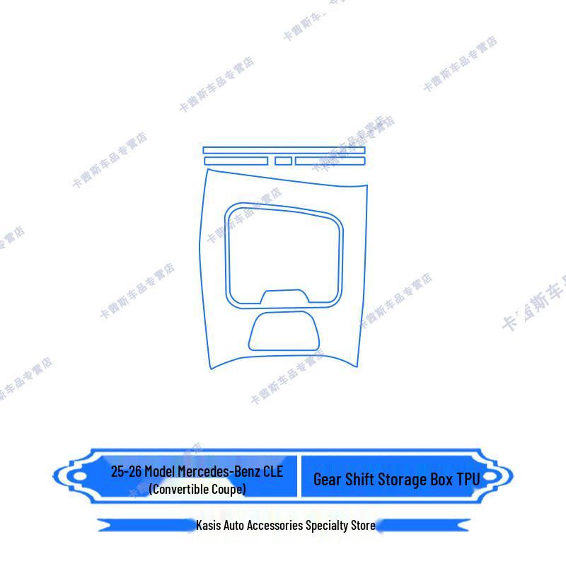 Mercedes-Benz CLE 25-26 Model Navigation Screen & Console Film Decoration Set