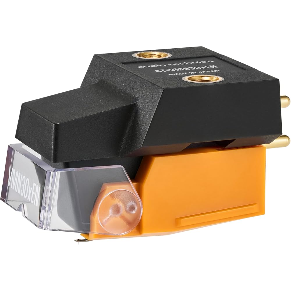 Audio-Technica AT-VM530xEN VM-type Stereo Cartridge, AEX 2026 Award Winner, Solid Elliptical Stylus, Aluminum Pipe Cantilever, Cartridge for Record Pl