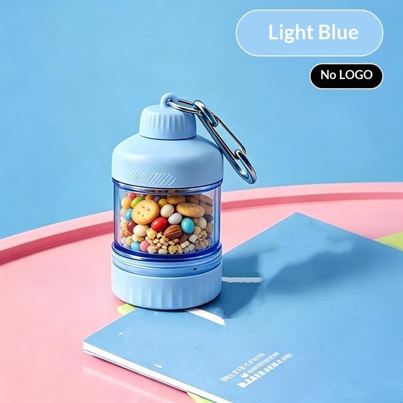 Protein Powder Dispenser Box With And Box For Food Storage Food - Grade Pc, Suitable For Gym Exercise Transparent