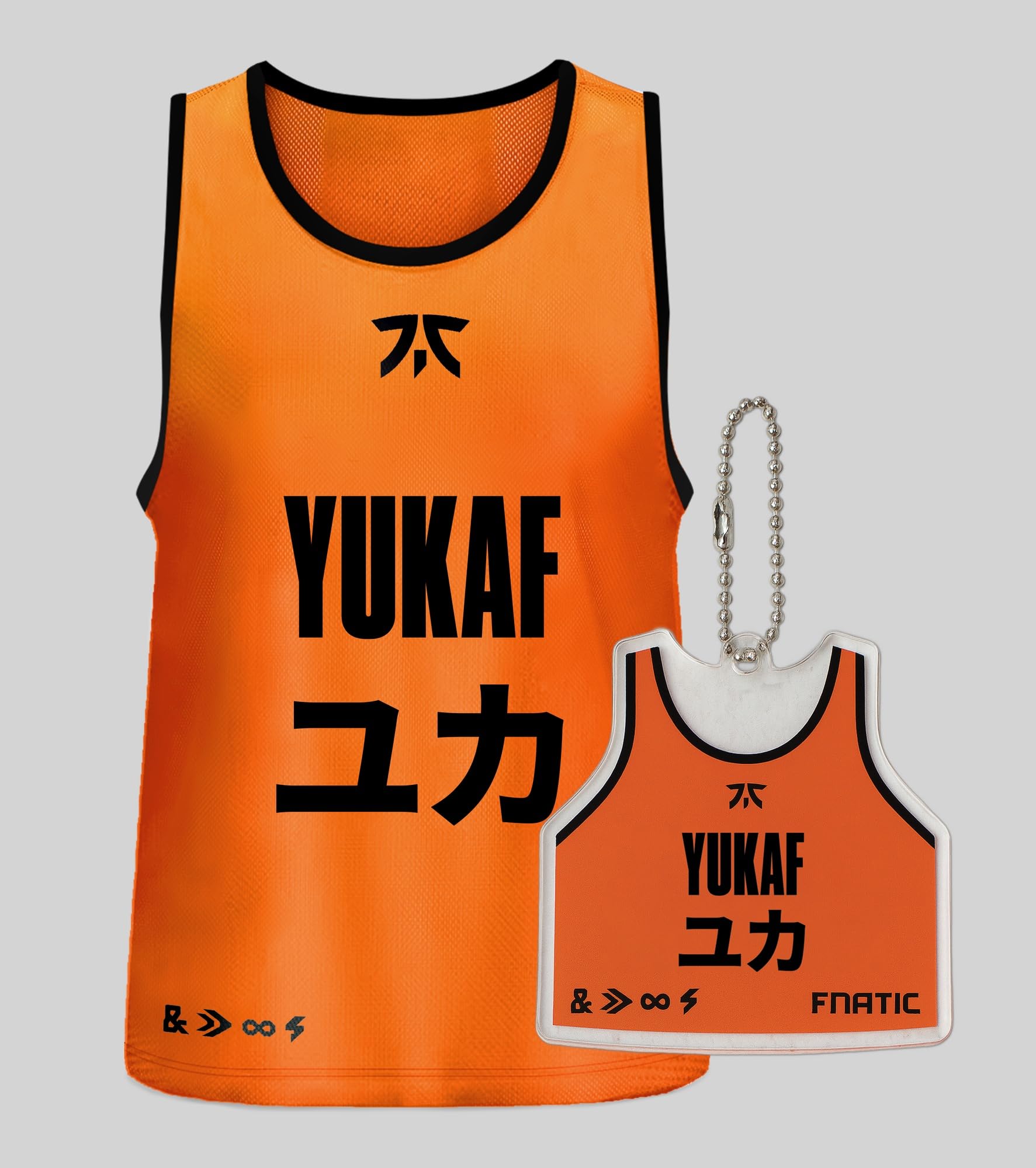 Игровой жилет Fnatic Gear + Брелок - YukaF FC-VE-5056276038143 XX4408