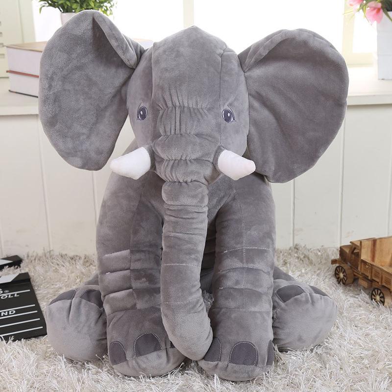 Olifant Pluche Kussen Baby Zacht Om Te Slapen Knuffels Speelgoed Baby Speelkameraadje Cadeaus Voor Kinderen Begeleidingspop Kerstcadeau