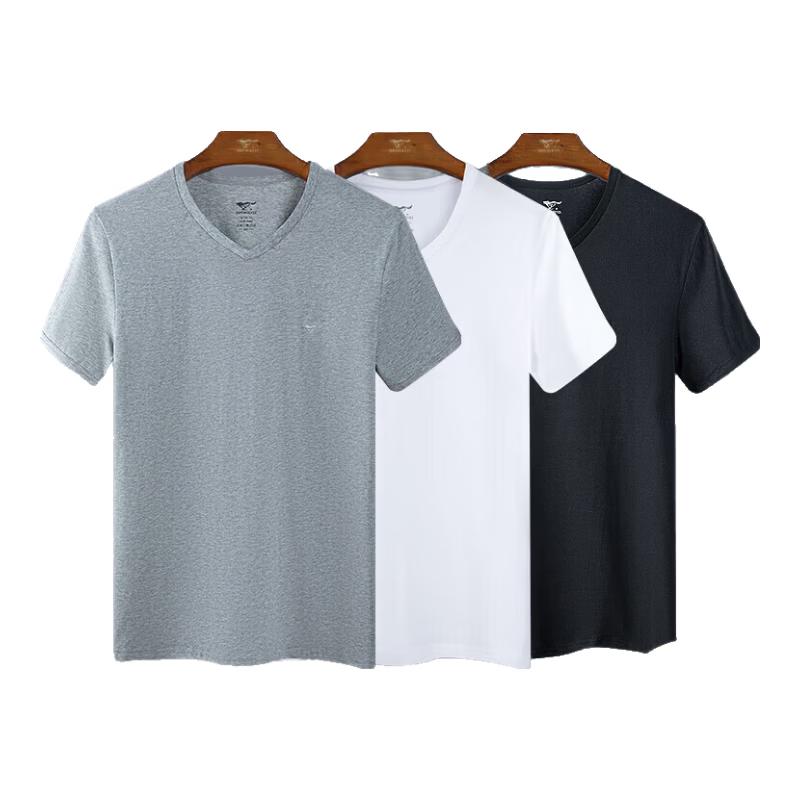 T-shirt da uomo a maniche corte 100% cotone