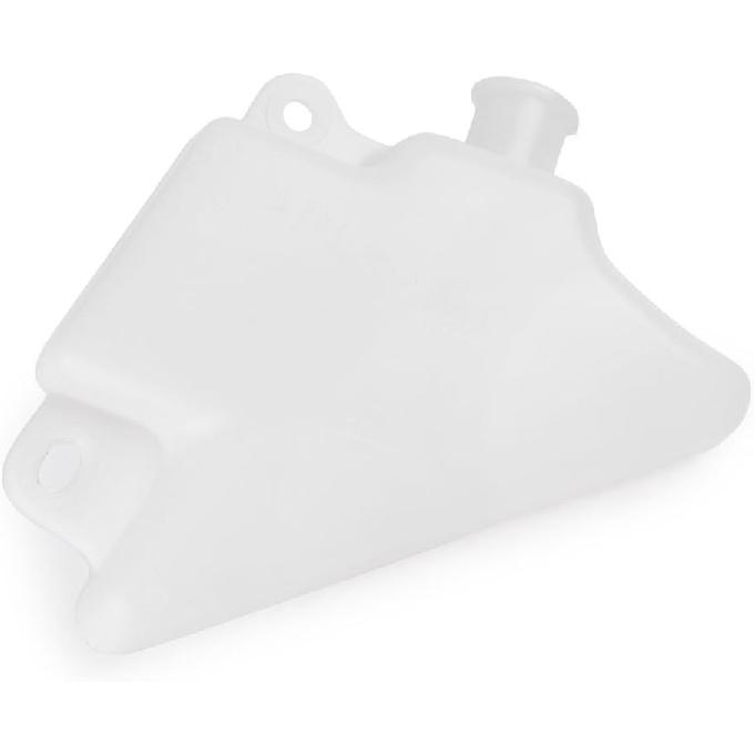 Mallofusa Motorrad Kühler Kühlmittelbehälter Überlaufbehälter Ersatz Kompatibel für Yamaha YZF-R1 2007-2008 Weiß