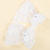 1 Pair Women Lace Gloves Elegant Halloween Gothic Lolita Tulle Mesh Sleeves for Parties Festive Decoration