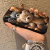 Funda Phone Cover Case for Apple iPhone 17 Pro Max Air 16 XR XS MAX 12 14 11 15 Pro 7 8 13 Simple Bear