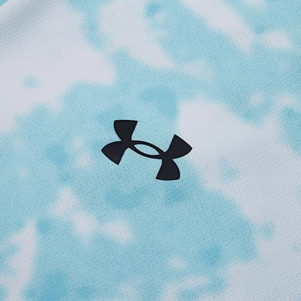 Under Armour SS25 Retro Football Sports Running Jersey Workout Casual Comfortable Short Sleeve T-Shirt Unisex Tops Light-Blue 25500513-438