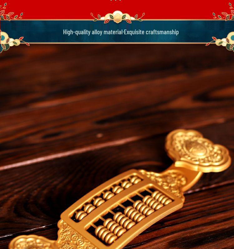 Ruyi Abacus Ornament: Bestselling Housewarming & Office Decoration Gift
