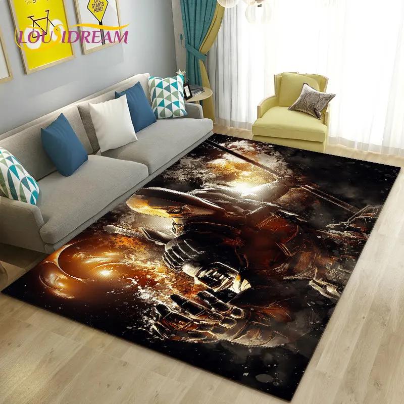 Cavalier Knight Templar Crusaders Game Area Rug Large,Carpet Rug for Living Room Bedroom Sofa Doormat Kitchen,Non-slip Floor Mat