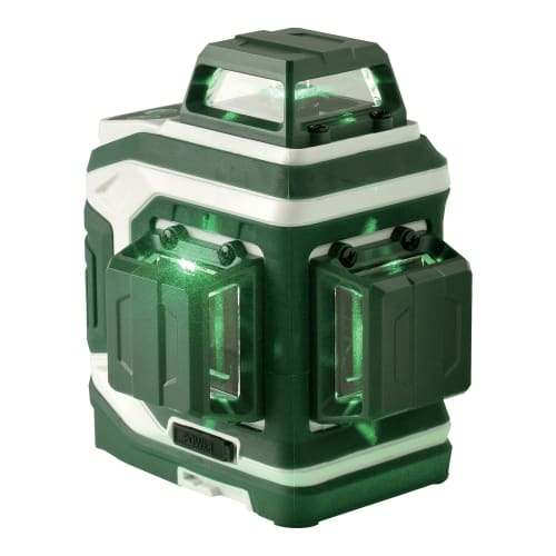 Niigata Seiki SK Green Laser, Full Black, Class 2, 360-Degree Emission, 3.7V Lithium-Ion Battery, GMW-360FL