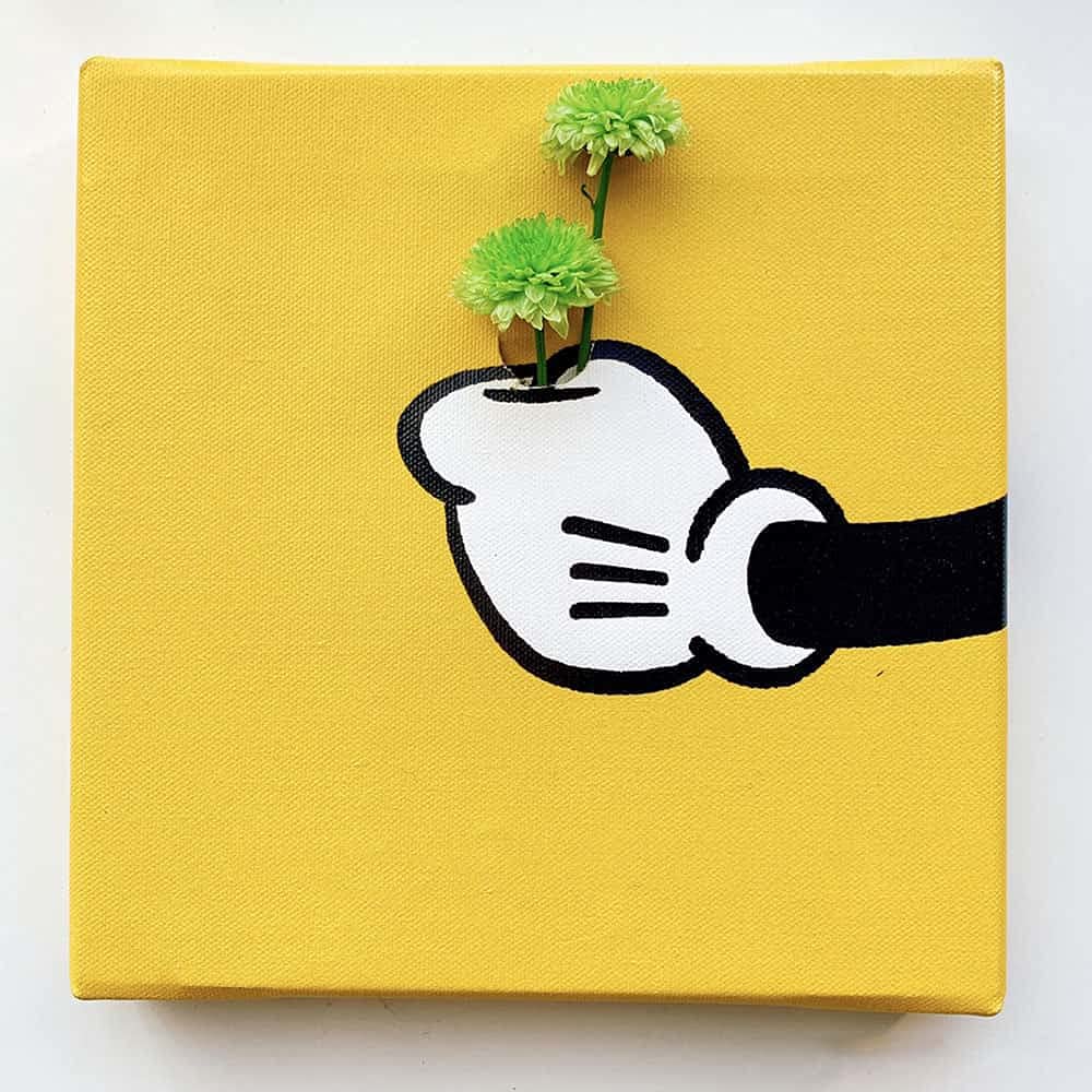 Lib Art Deli Poster Panel Disney Mickey Mouse IKEBANA 20cm X ...