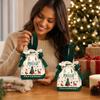 Small Christmas Gift Bags for Holiday Party Favors, Creative Xmas Goodie Bags for Treats and Small Gifts