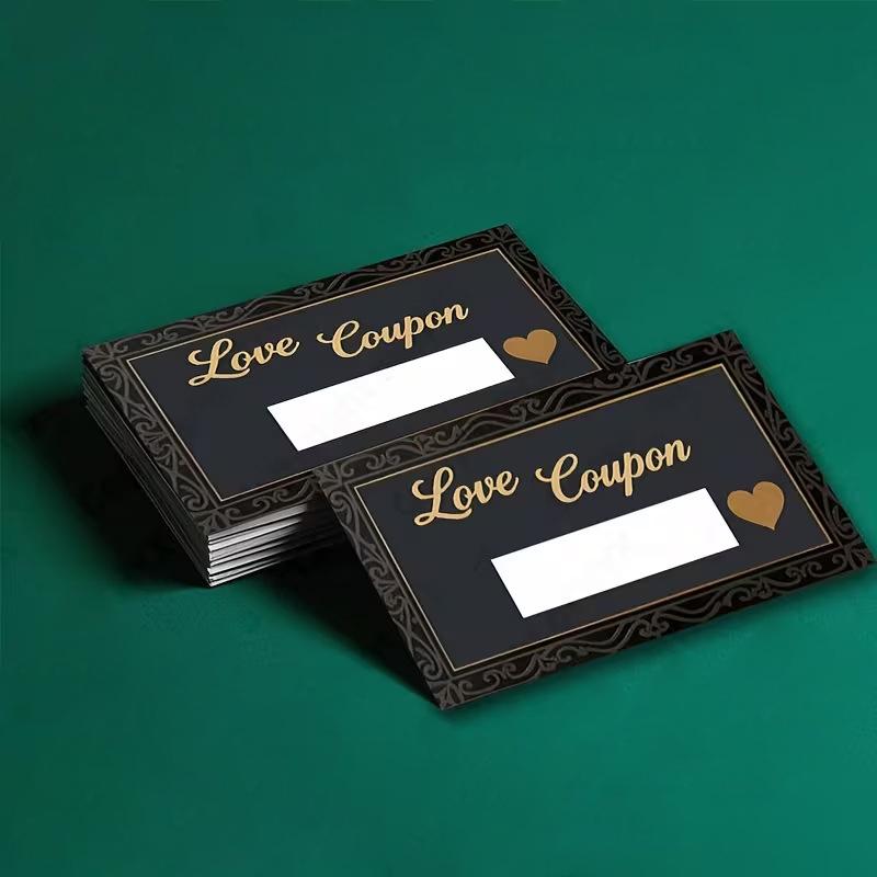 Yellow Scratch-Off Cards 30/60 Sets Blank DIY Wish Reveal Notes for Wedding Anniversary Family Gathering Events