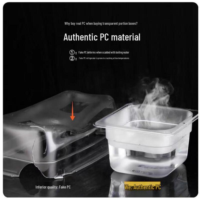 Shengjia PC Gastronorm Food Pan with Open Lid