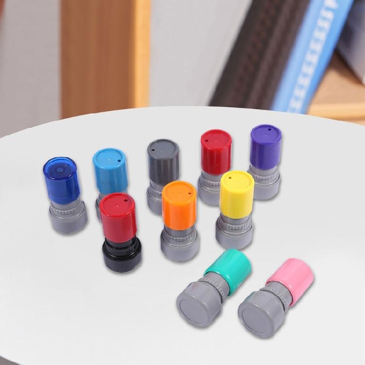 Refillable Teacher Reward Stamp Photosensitive Stamp for Education Classroom Good Behavior and Homework Grading