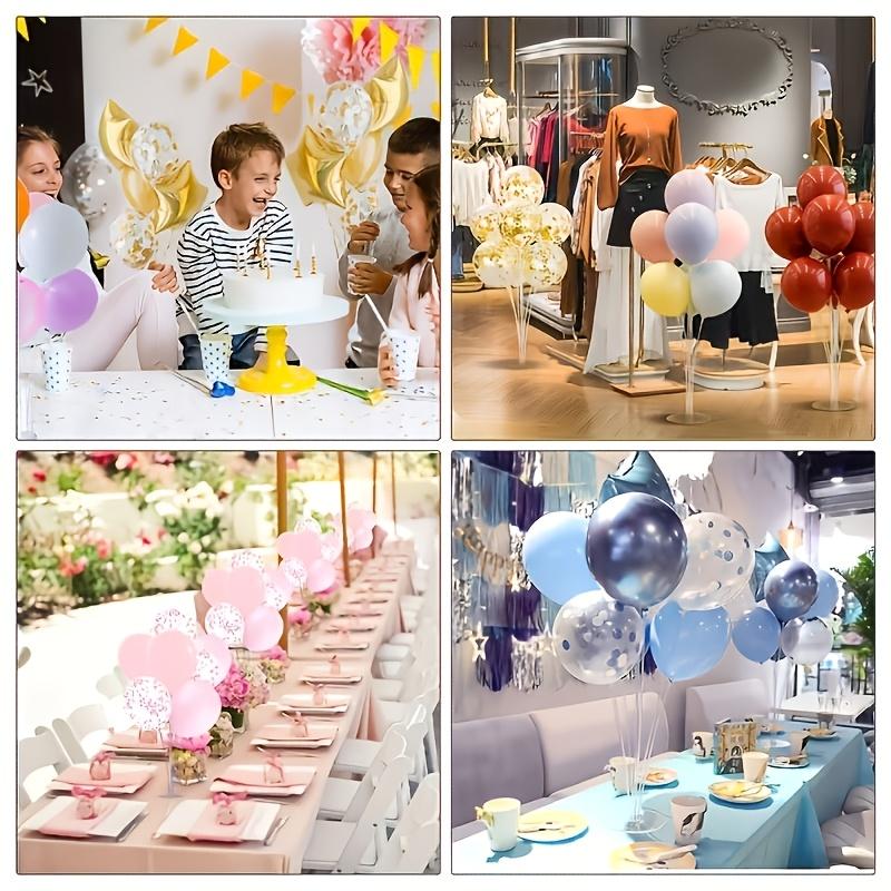 Transparent balloon support - Floor-standing balloon support, suitable for wedding, birthday and graduation ceremony decorations