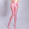 Sexy Women Stain Smooth Pants Oil Shiny Glossy Pantyhose Yoga Leggings Elastic Dance Tights Shaping Seamless Pants Maid Stocking