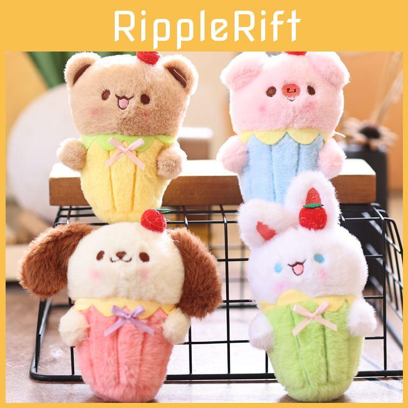 Fruit Cartoon Bunny Plush Animal Pendant Doll For Kids Gift And Bag Decoration