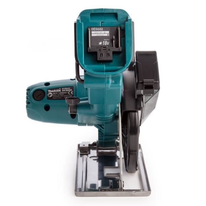 MAKITA Scie Circulaire À Métaux 18 V Li-Ion Ø 136 Mm (Produit Seul) DCS552Z