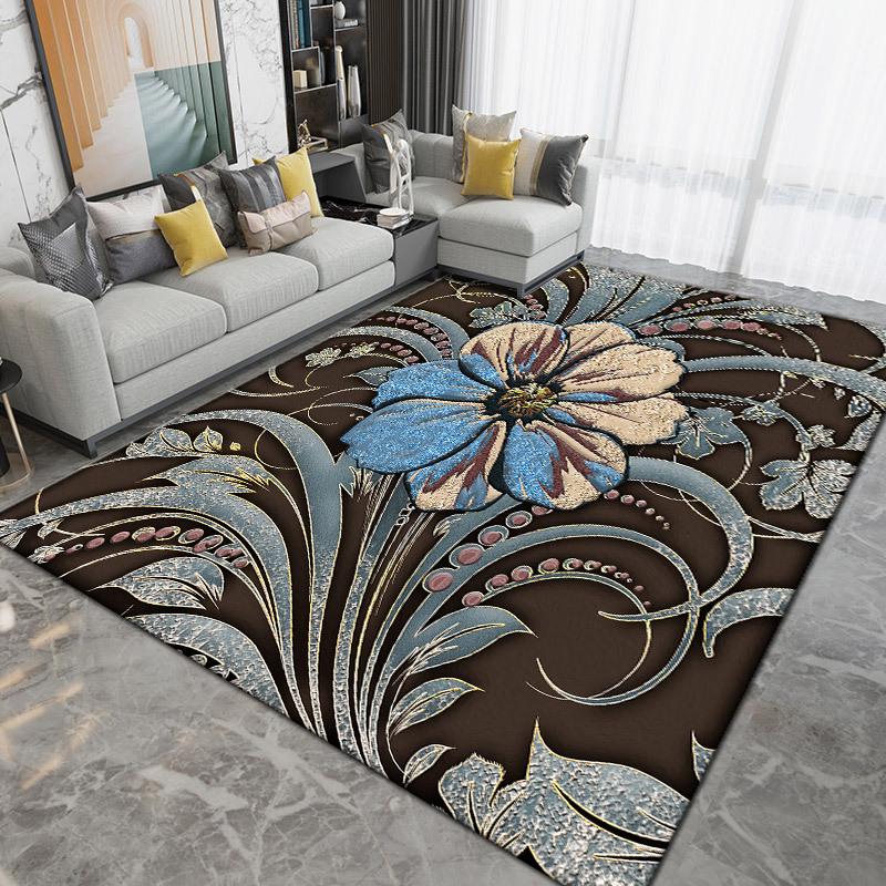 Non Slip Hair Carpets Fur for Living Room Solid Color Thick Velvet Furry Floor Mat Children's Pink Fluffy Rugs Modern Home Decor