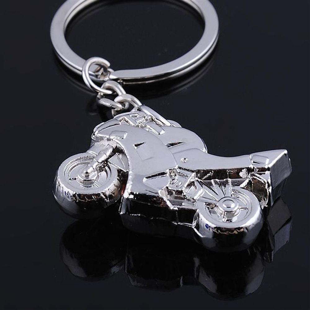Lover's Gifts Bag Buckle Cool Car Key Ring Key Chain Motor Shape Key Rings 3D Motorcycle Design