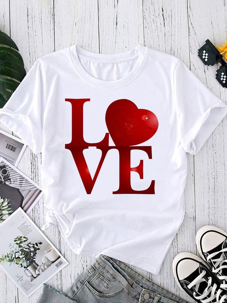 (Asian Size) leopard letter O-neck Women's Top T shirt Printed Short Sleeve T-shirts Fashion Female Casual Clothing Graphic Tee