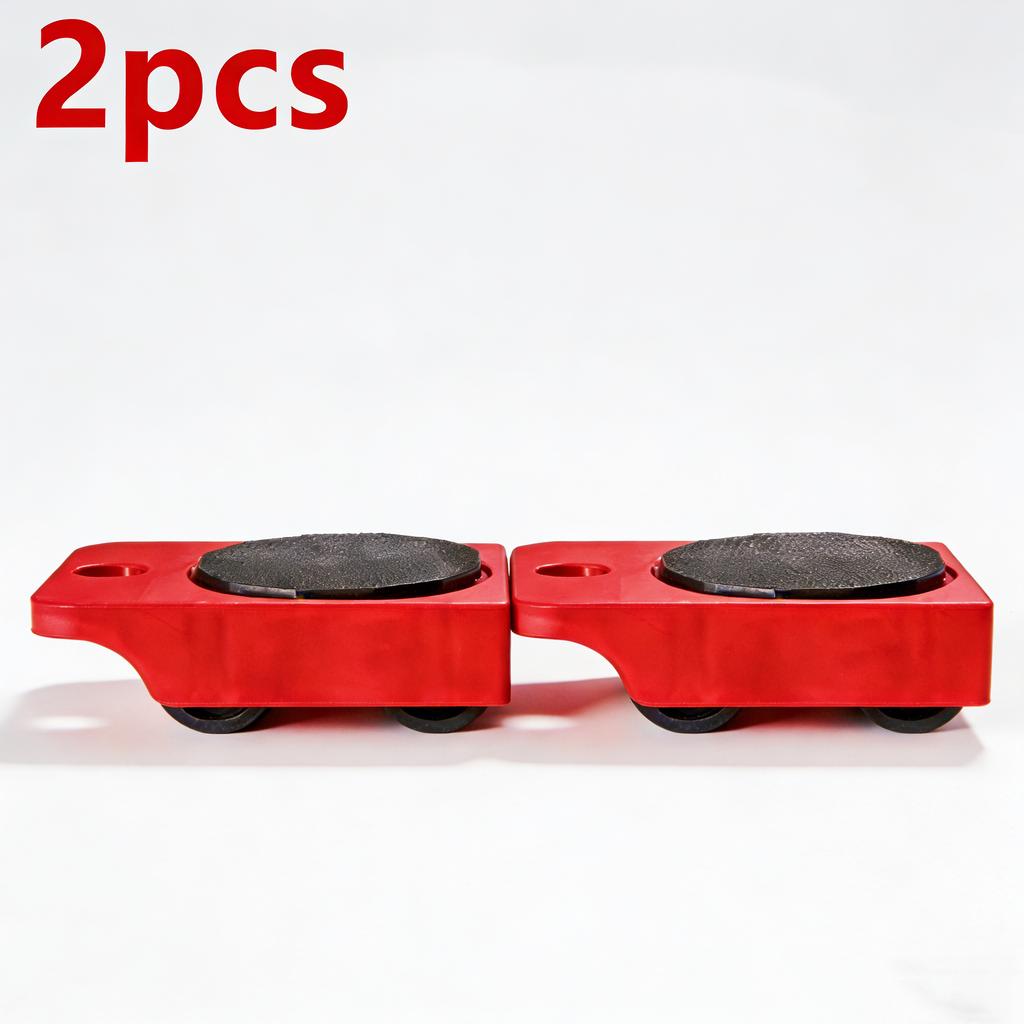 Heavy-Duty Moving Rollers 2/4/5 Pieces Smooth Glide Sliders for Furniture Lifting and Moving