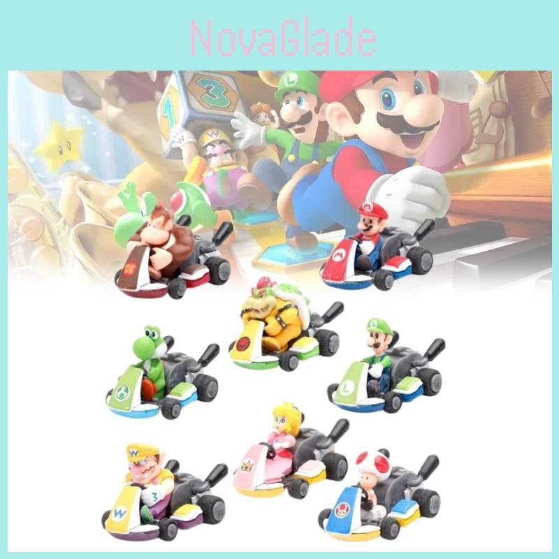 Super Mario Bros Zestaw Figur Akcji PVC Z Mario Luigi Yoshi Dla Kolekcjonerów W zestawie Postacie Specjalne
