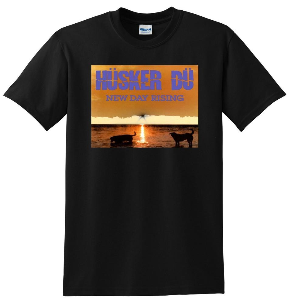 HUSKER DU T SHIRT new day rising vinyl cd cover S-5XL Unisex T-Shirt S