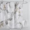 Marble Waterproof Shower Curtain Waterproof Shower Curtain for Bathroom Decor Printed Washable Shower Curtain with Hooks
