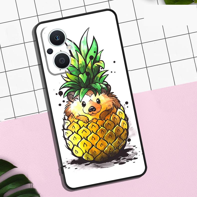 Animal Hedgehog Case For OPPO Reno 7 8 10 11 12 13 Pro 13F 12F 11F 8T OPPO Find X8 Pro X6 X3 X5 Lite Cover