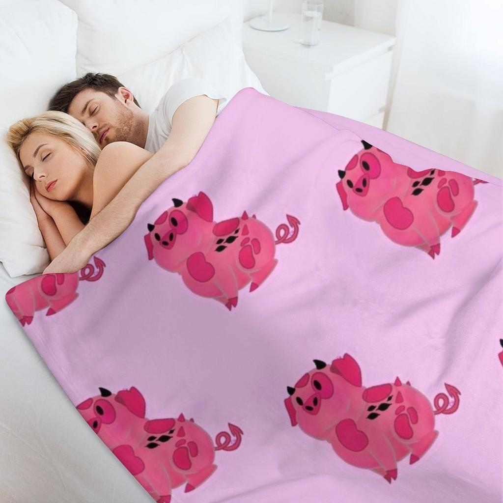 fat nuggets Throw Blanket Large valentine gift ideas For Sofa Thin halloween Blankets