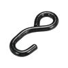 Uxcell Ratchet Strap S-Hooks, Load Capacity 3306 Lbs, 116mm Length, 25mm Length, for Tie-Down Webbing, Car, Truck, Trailer, 4 Pieces