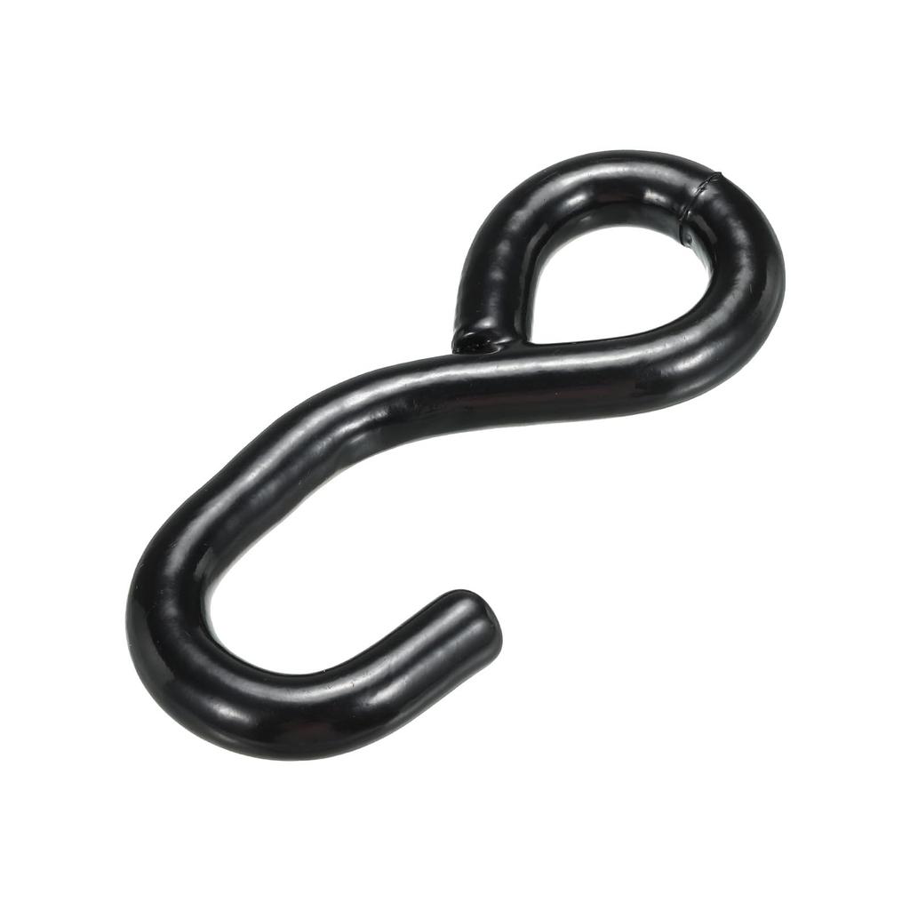Uxcell Ratchet Strap S-Hooks, Load Capacity 3306 Lbs, 116mm Length, 25mm Length, for Tie-Down Webbing, Car, Truck, Trailer, 4 Pieces