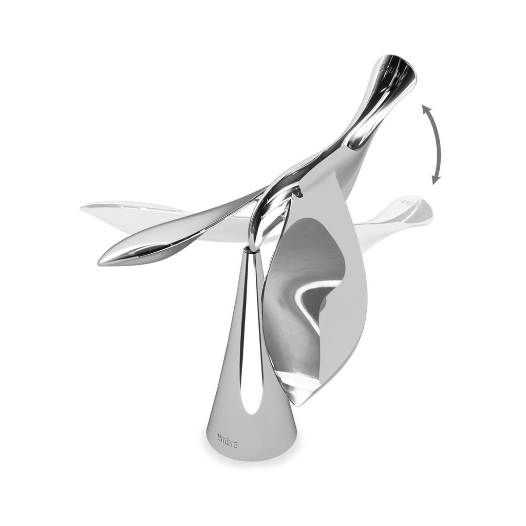 Umbra Tipsy Chrome Bottle 21013387158 Corkscrew, Opener,