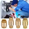 Heavy Duty 6 Inch Vertical Mount Brass Check Valves With Thickened Body For High Pressure Systems Plumbing Applications