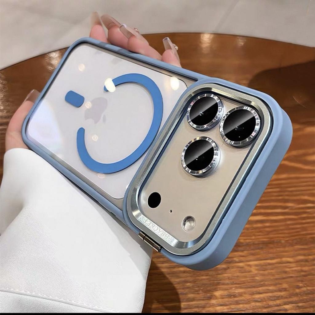 Lens holder Magnetic suction for iPhone18PROMAX mobile phone case with lanyard Apple 17 Lens film anti-drop 16
