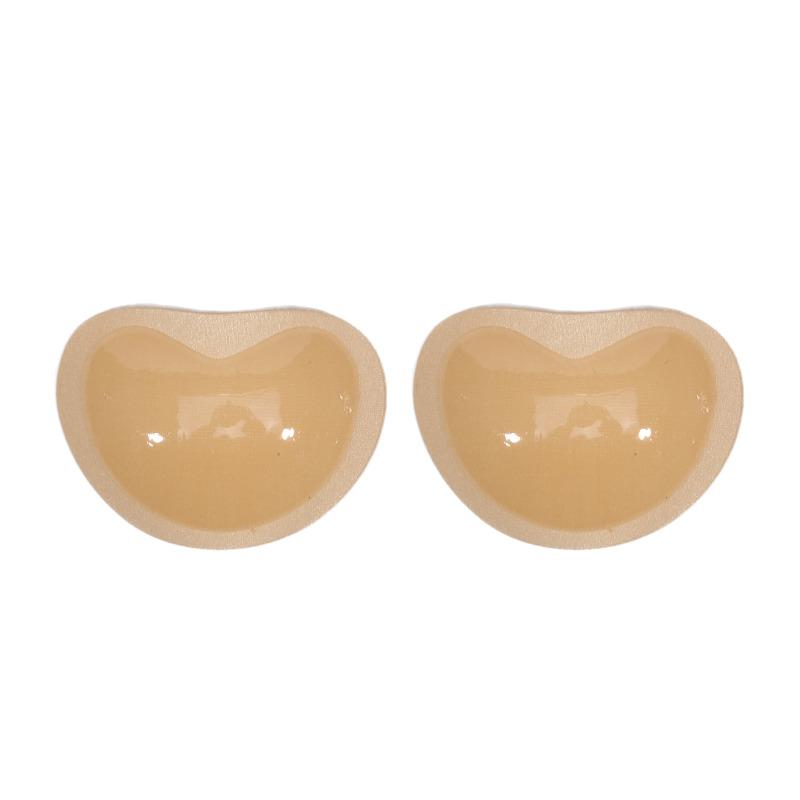 

2pcs Silicone Bra Inserts Breast Pads Sticky Push-up Women Bra Cup Thicker Nipple Cover Patch Bikini Inserts for Swimsuit Gifts