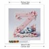 DIY Diamond Painting Round Diamond The Stitch Letter Z Full Diamond Mosaic Home Decoration Painting Cross Stitch Kit