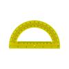 5Pcs Clear Plastic Protractor 180 Degrees Protractors 6Inch Protractors for School Office Geometry Drafting Drawing