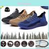 Breathable Mens Women Steel Toe Cap Safety Trainers For Work And Hiking
