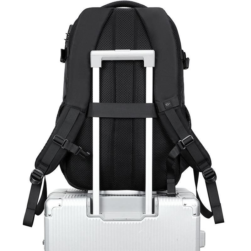 17-Inch Waterproof Anti-Theft Laptop Backpack: Expandable, Large Capacity for Casual Business Commutes