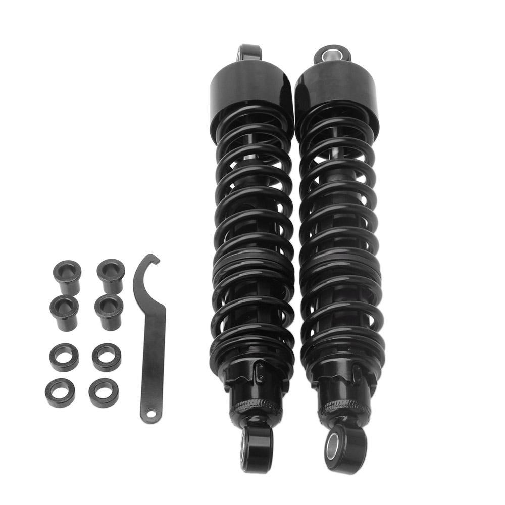 Motorcycle Part Black Red Rear Air Shock Absorber 380mm Solid Steel Aluminium Alloy For Harley Sportster Sport XL1200S 1996-2003