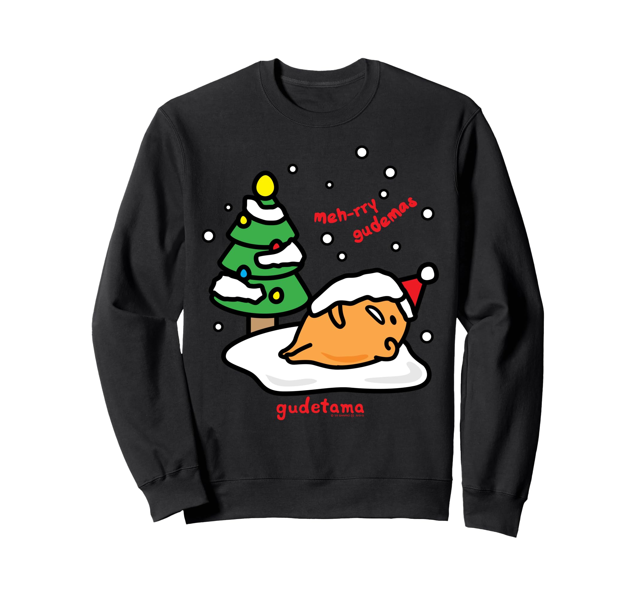 [Рождественская Специальная Предложение] Дизайн США Гудетама Ленивый Рождественский Свитшот