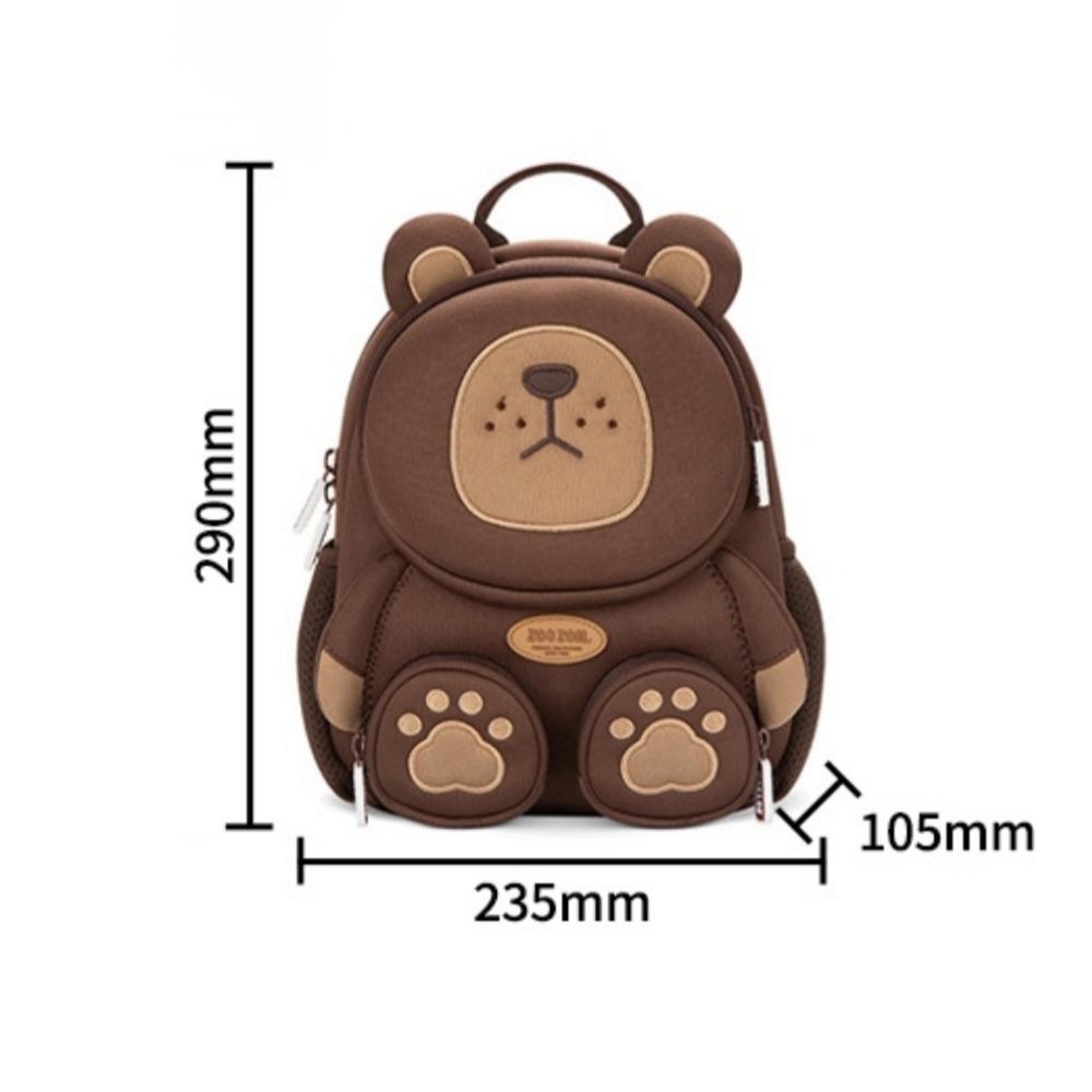 

Cute Large Capacity Children s Backpack Forest Animal Shaped Breathable Student Schoolbag Cartoon Book Bag Boys And Girls